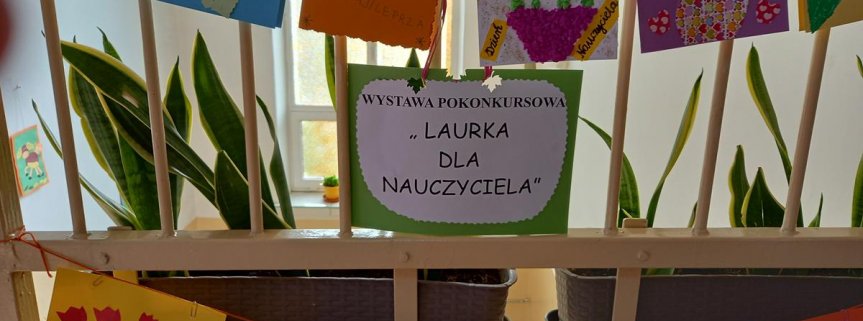 Konkurs plastyczny dla klas II-III „ Laurka dla nauczyciela”
