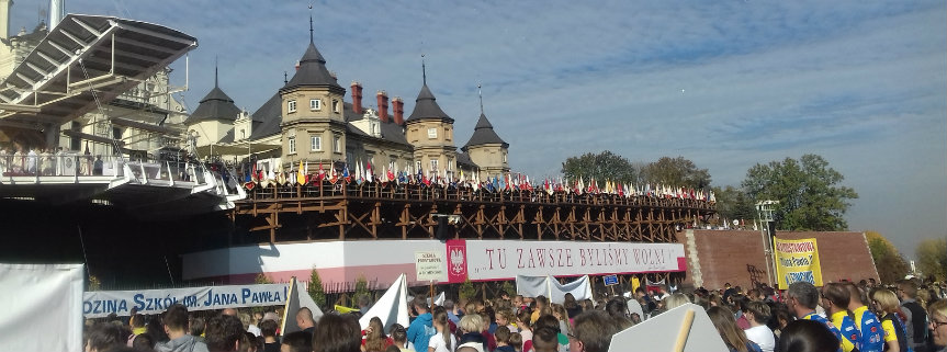 XVIII Ogólnopolska Pielgrzymka Rodziny Szkół im. Jana Pawła II na Jasnej Górze.