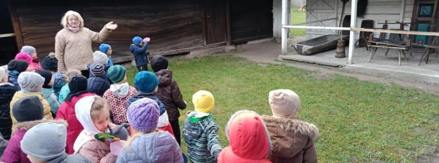 Wycieczka do Muzeum w Łowiczu oddziały przedszkolne 5 i 6 latki.