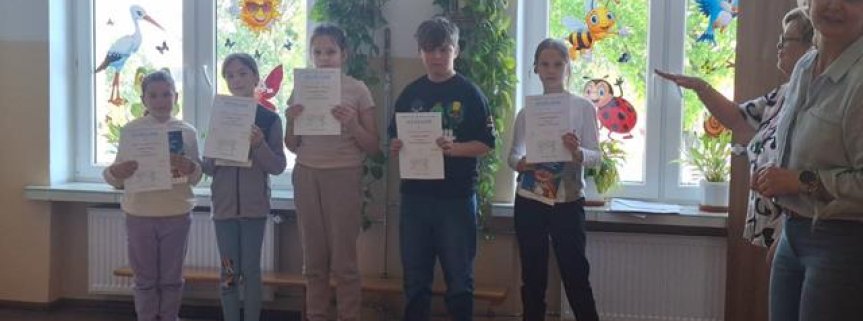 Szkolny konkurs ekologiczny dla klas 1-3. 