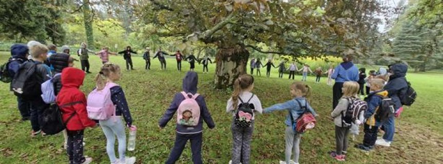 Klasy I,II i III wybrali się na wycieczkę do Żelazowej Woli.