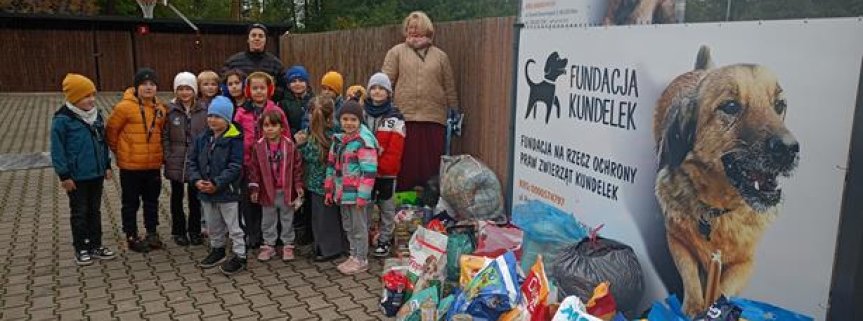 Odwiedziliśmy Fundację Na Rzecz Ochrony Praw Zwierząt ,,Kundelek"