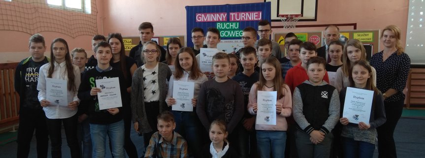 GMINNYTURNIEJ „BEZPIECZEŃSTWO W RUCHU DROGOWYM” -2019